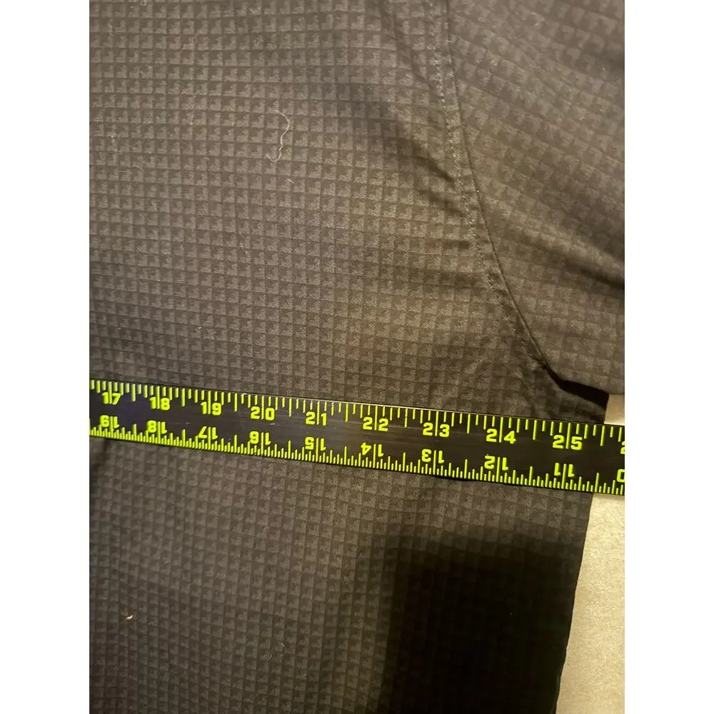 Beverly Hills Polo Club Men's Shirt Gray Black Check Long Sleeve Size 2XLB NWOT